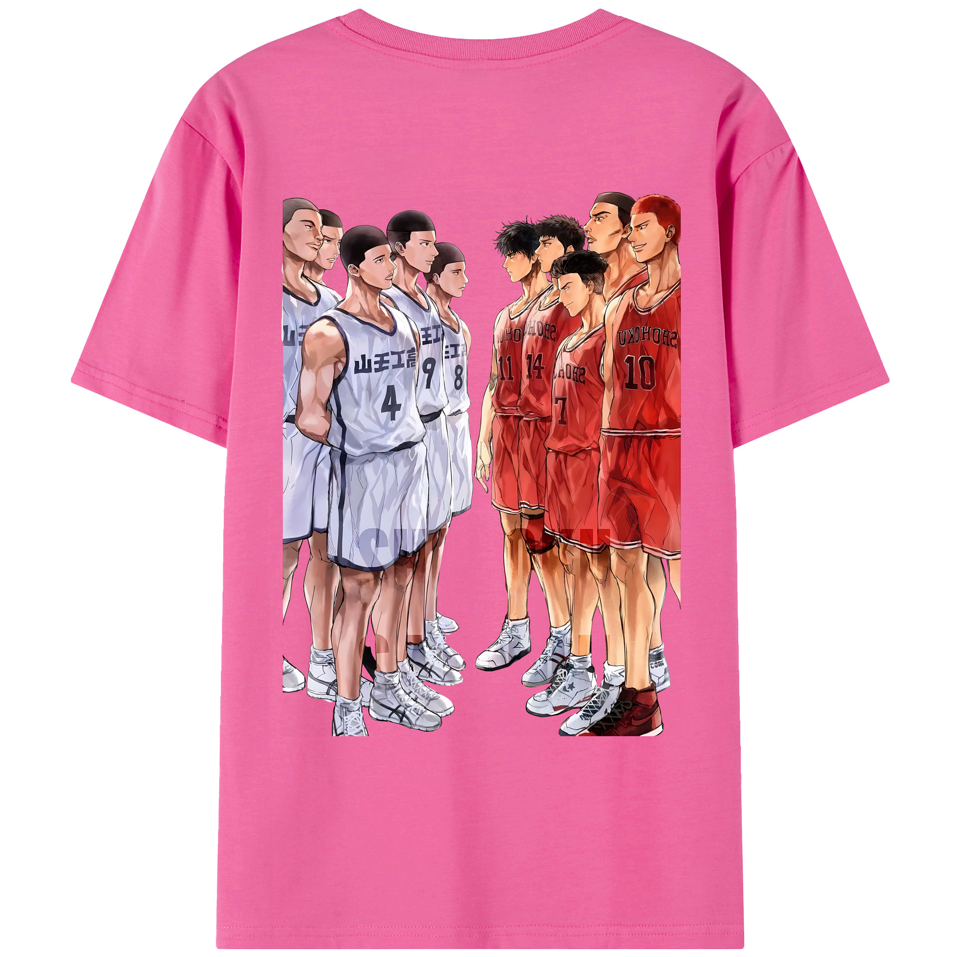 （画像用） SLAM DUNK／スラムダンク レディース半袖Tシャツ(バックプリント)